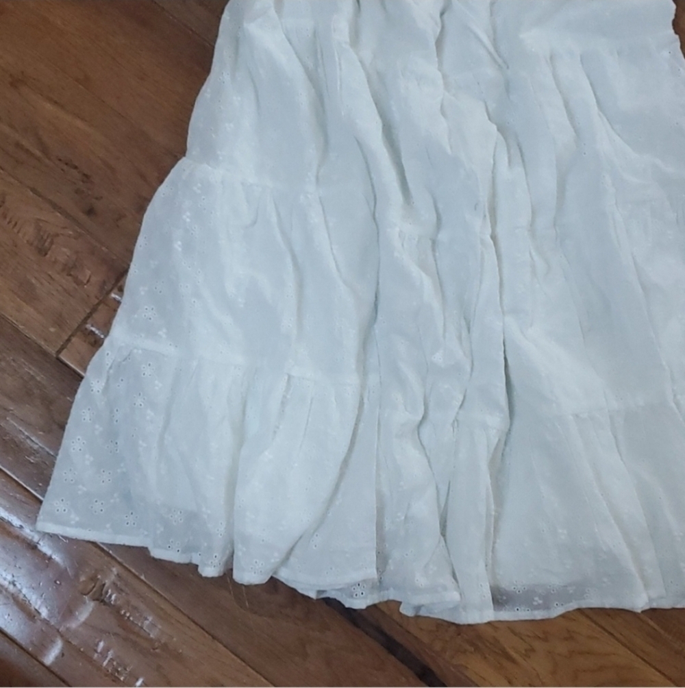Cider tiered eyelet corset 2XL mini dress - Picture 3 of 7